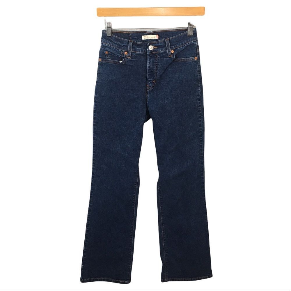 WJ500 Girls Levi’s Strauss 512 Perfectly Slimming Boot Cut Denim Jeans 10